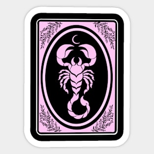 Scorpio Moon Sticker